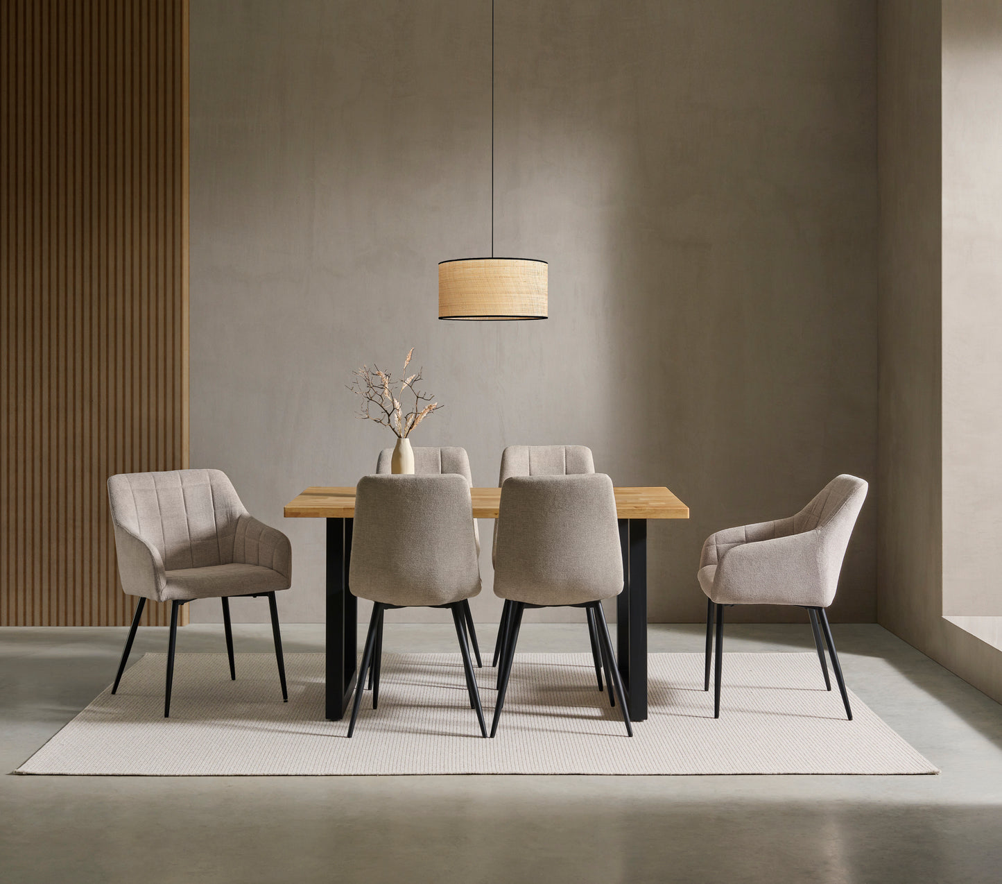 Mesa de Roble 140x80cm Islandia