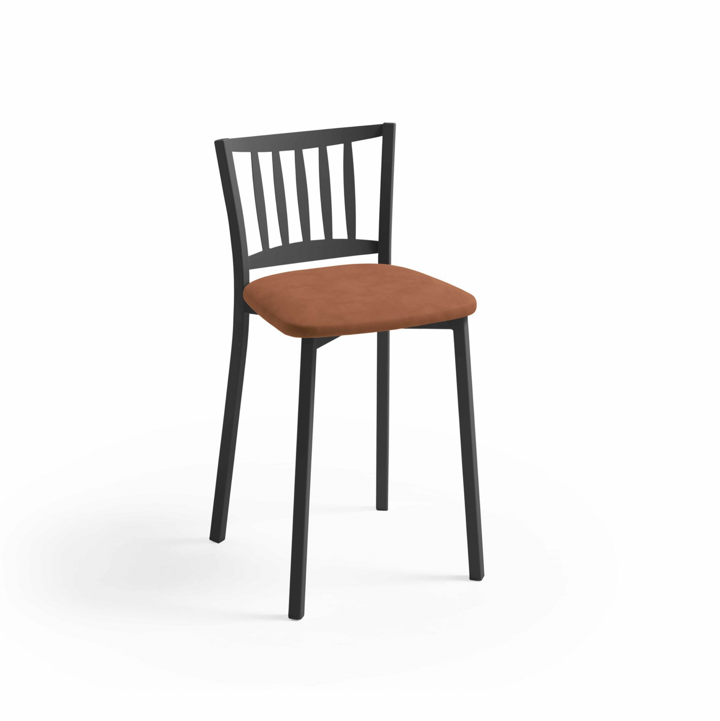 Taburete bajo con respaldo Ibiza