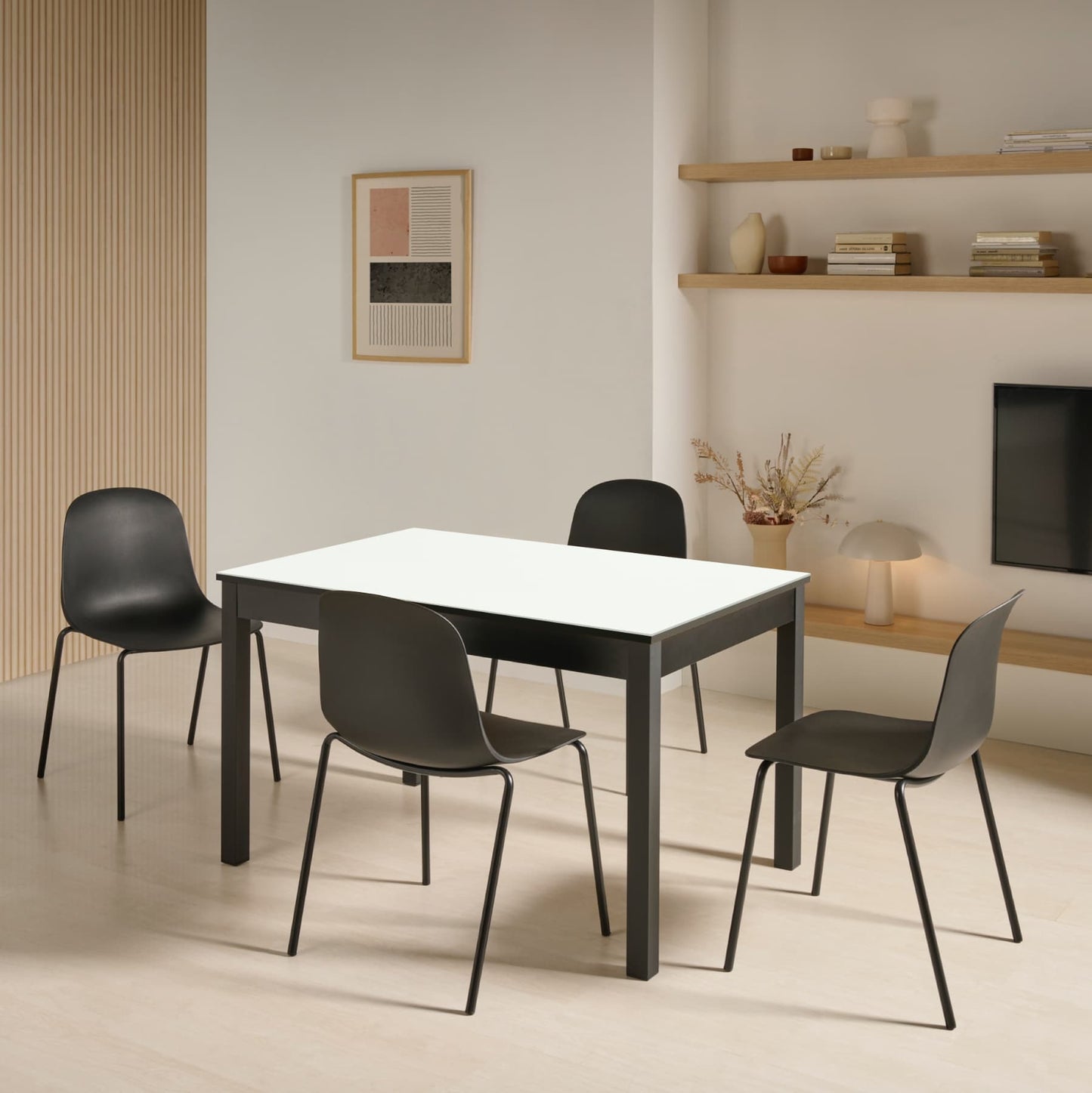 Mesa de cristal extensible Altea