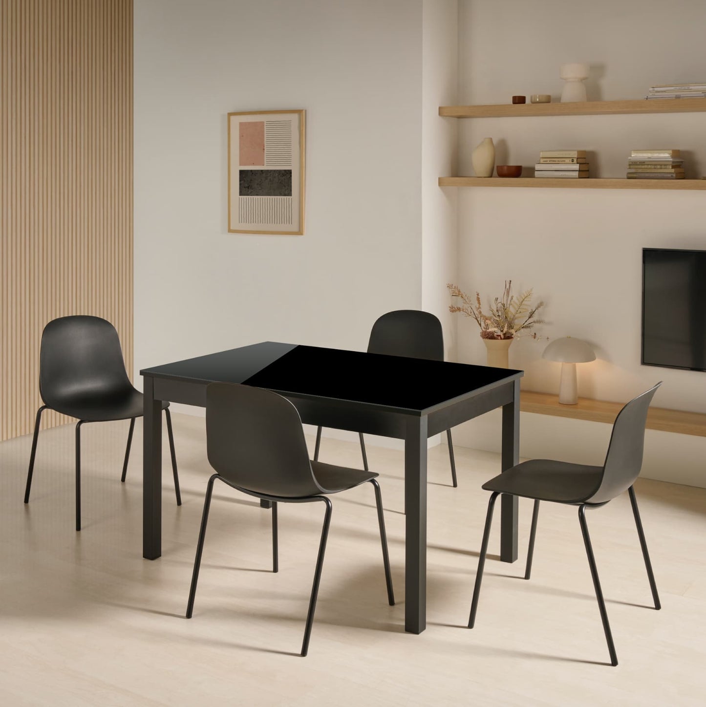 Mesa de cristal extensible Altea