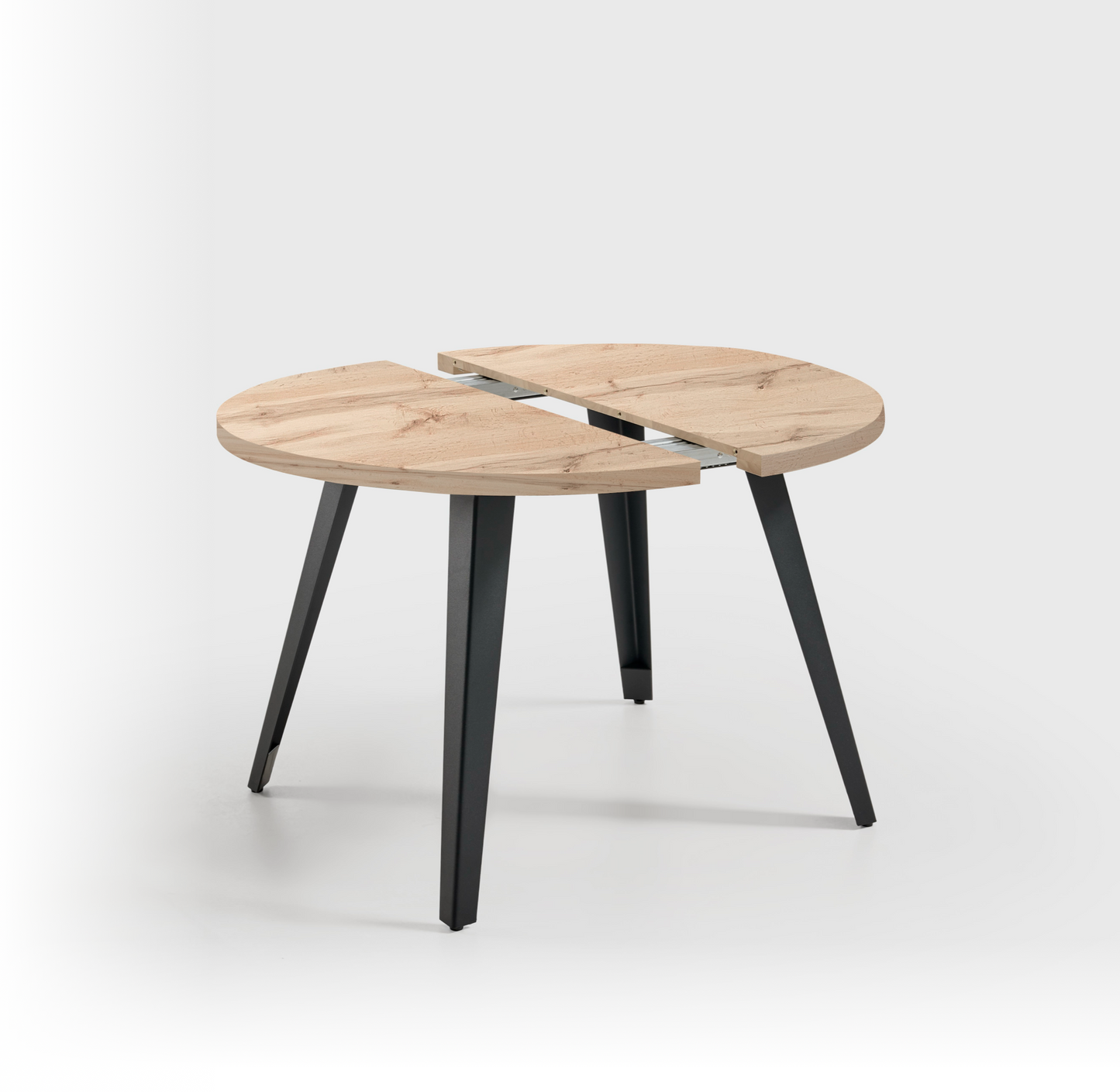 Mesa redonda 100cm extensible Cádiz
