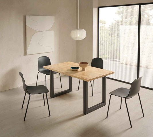 Guía de medidas para cocina y comedor: cómo acertar con mesa, sillas y taburetes