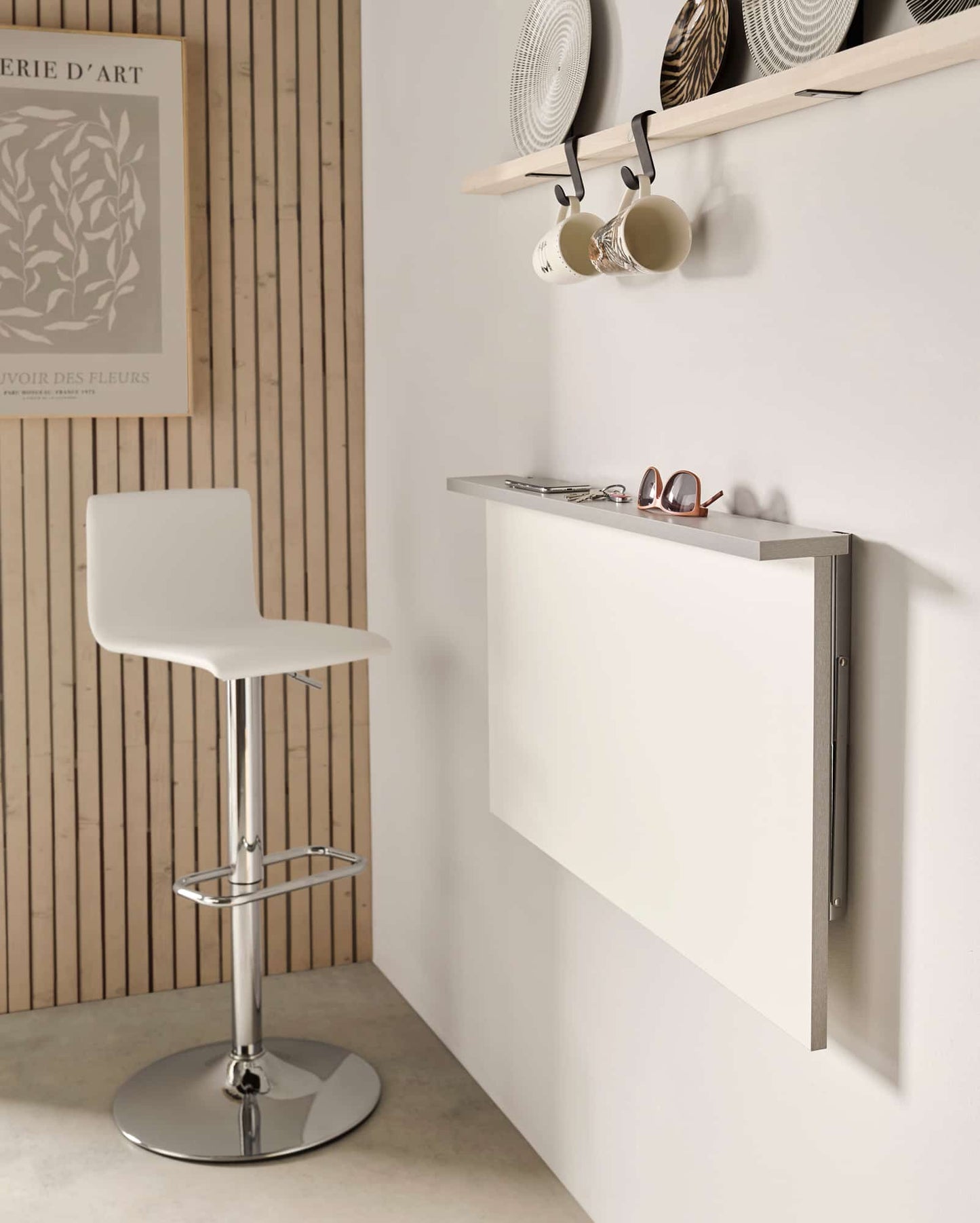 Mesa plegable de pared Click