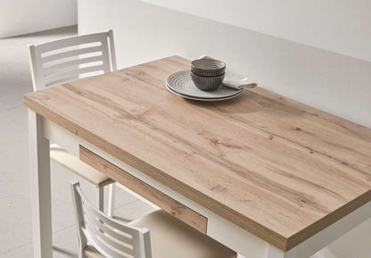 Mesa Extensible con cajón Roma