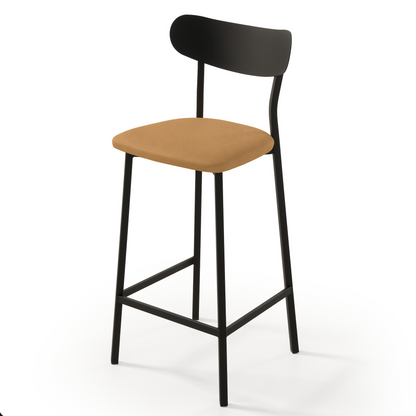 Taburete Alto con respaldo Coimbra