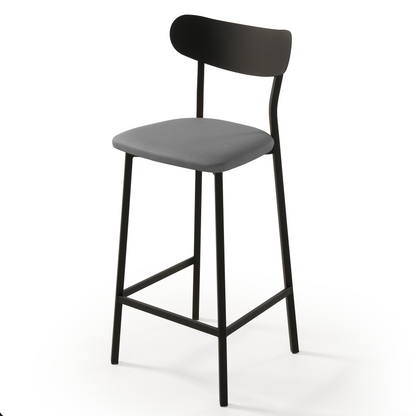 Taburete Alto con respaldo Coimbra