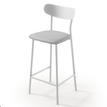 Taburete Alto con respaldo Coimbra