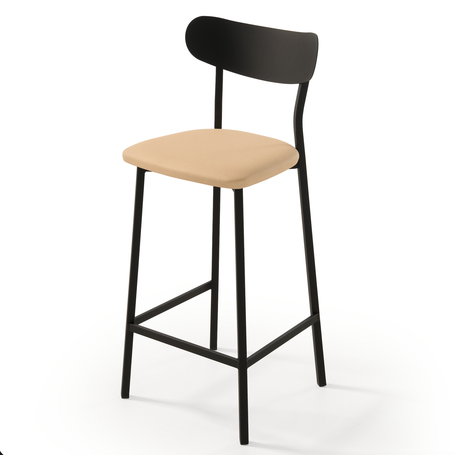 Taburete Alto con respaldo Coimbra