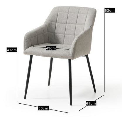 Pack 2 Sillones tapizados Aura