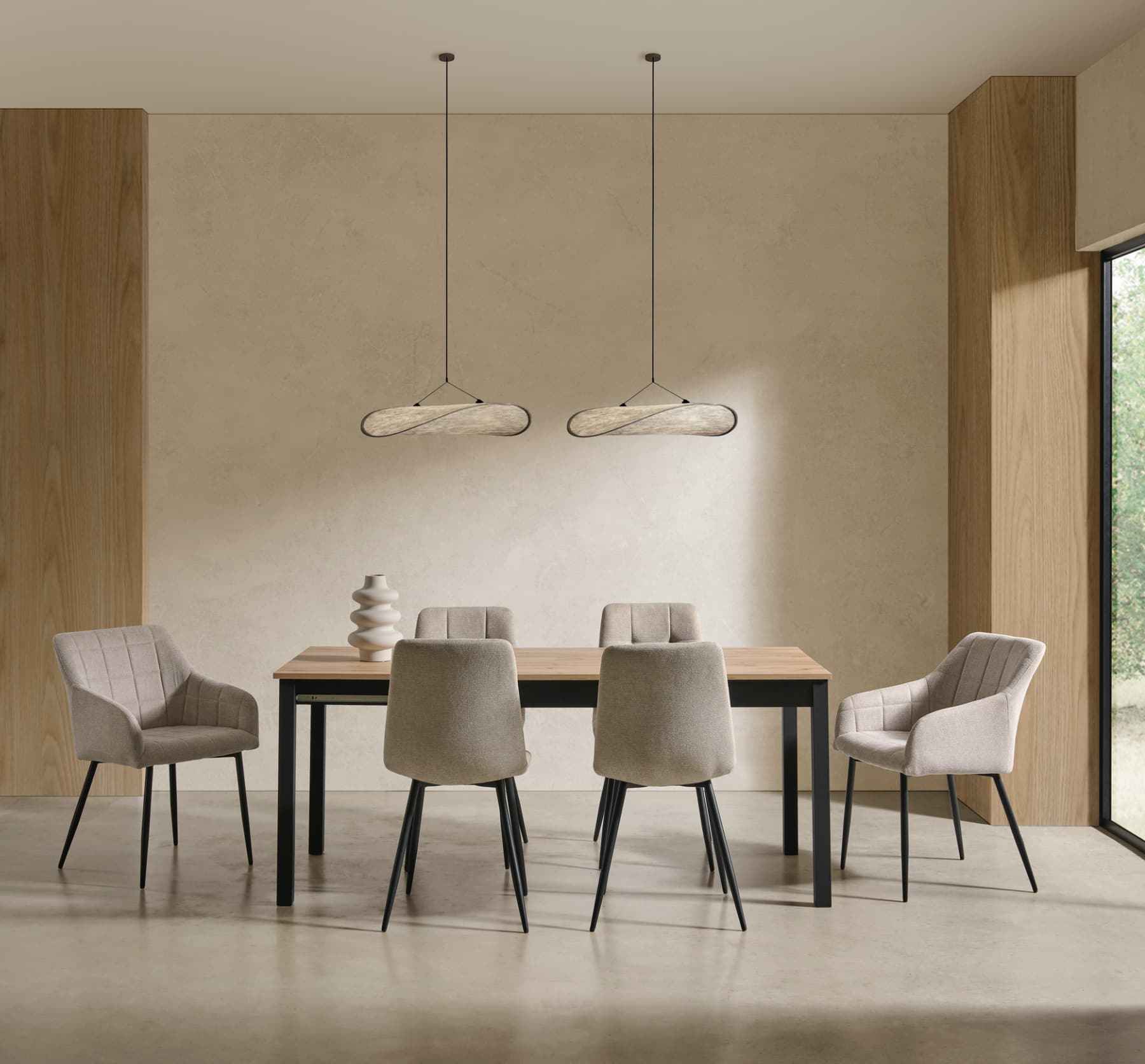 Silla tapizada Lisboa