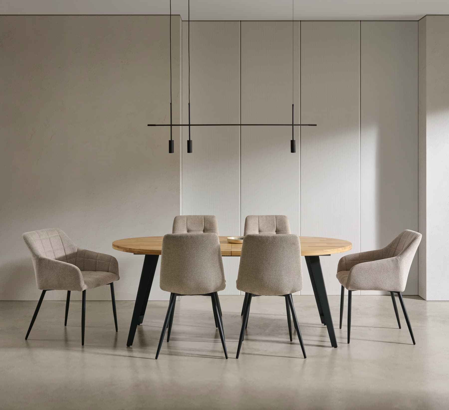 Silla tapizada Lisboa